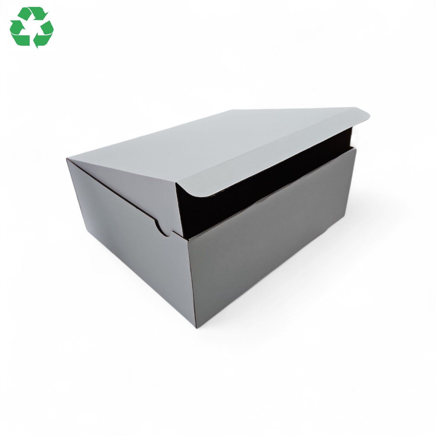 Cutie din carton cu autoformare 34.5x24.5x14.5cm, 345x245x145mm, carton alb microondulat